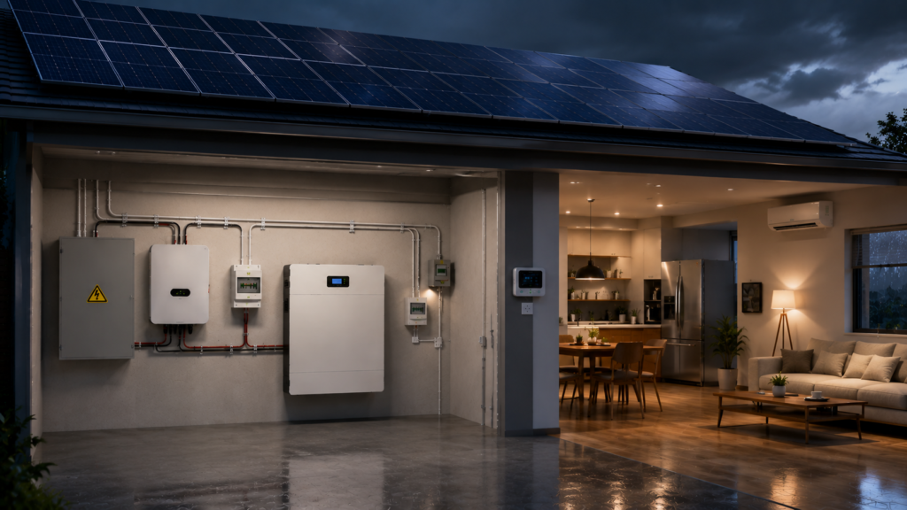 Provide emergency power for lights, refrigerators and daily appliances when the power grid fails.