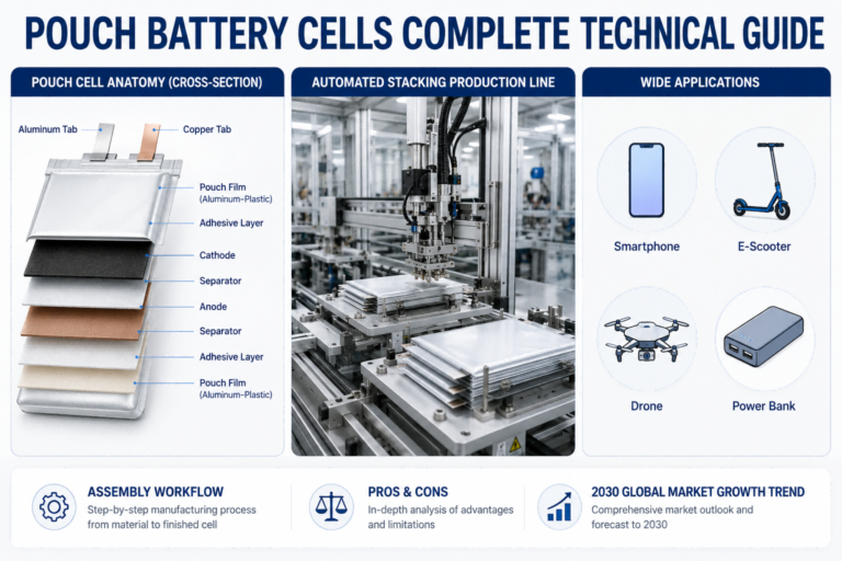 POUCH BATTERY CELLS COMPLETE TECHNICAL GUIDE