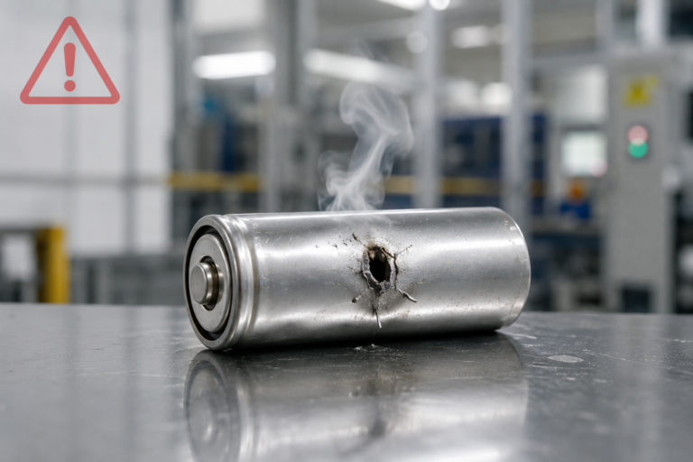 punctured lithium battery thermal runaway safety guide for industrial RV marine users
