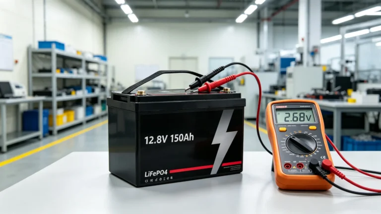 Lithium‑ion battery deep‑discharge damage comparison infographic, overdischarge risk illustration