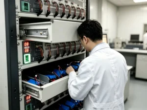 Lithium-ion battery capacity calculation lab measurement, battery cycler test equipment