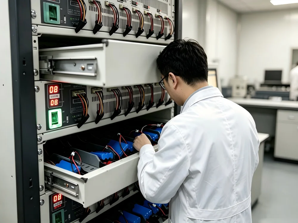 Lithium-ion battery capacity calculation lab measurement, battery cycler test equipment